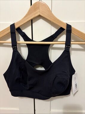 Bravado Black Supportive Racerback Nursing/Sports Bra